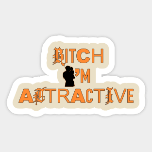 I'm Attractiver Sticker